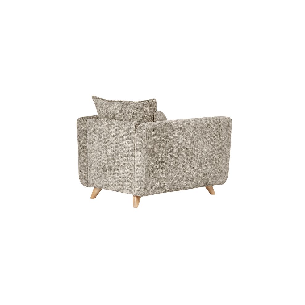 Dalby Armchair in Stone Fabric 3