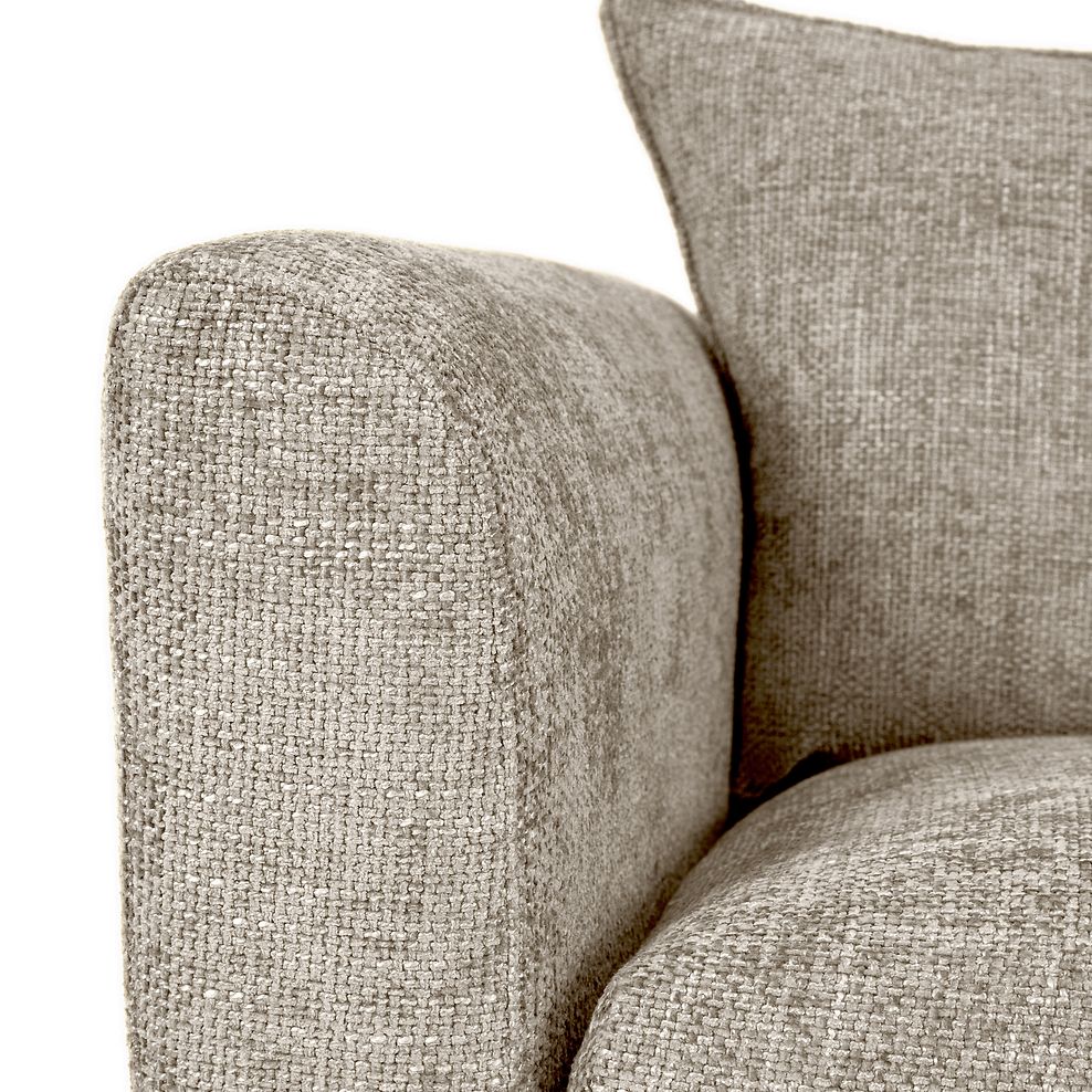 Dalby Armchair in Stone Fabric 6