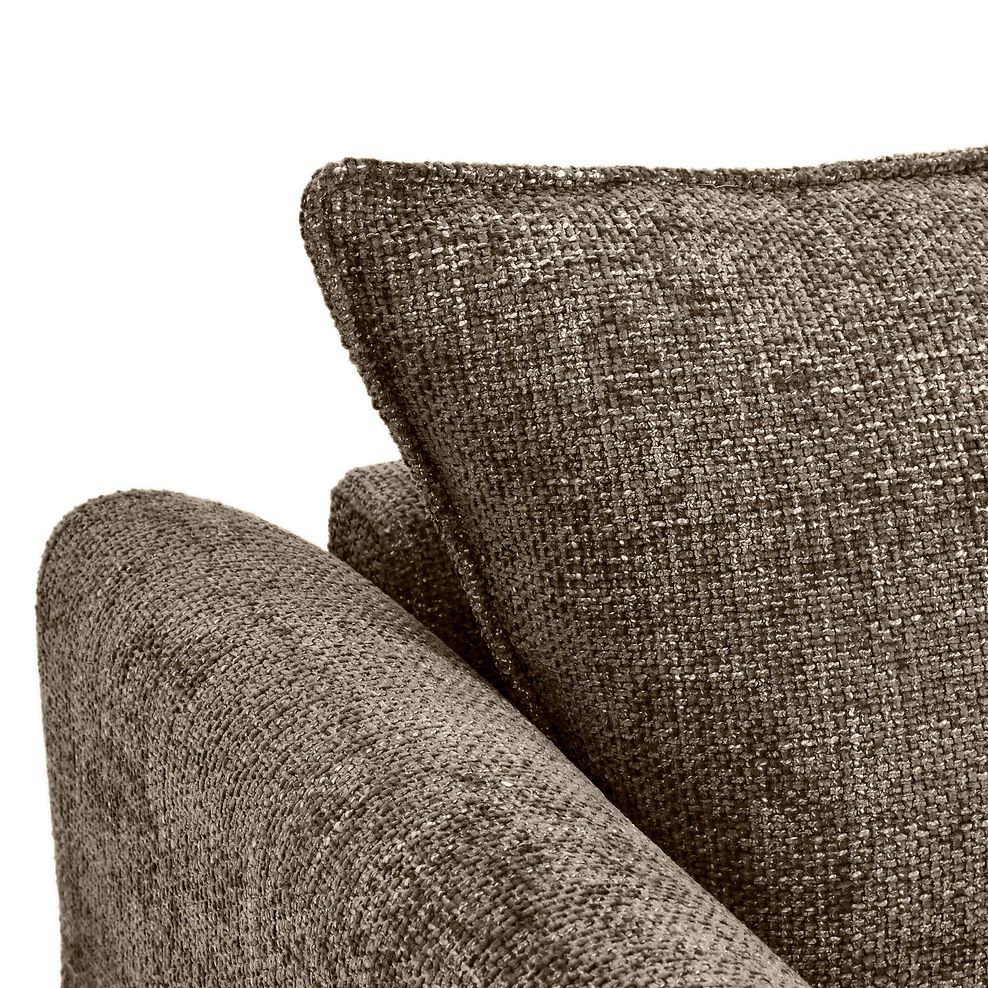 Dalby Armchair in Cocoa Fabric 8