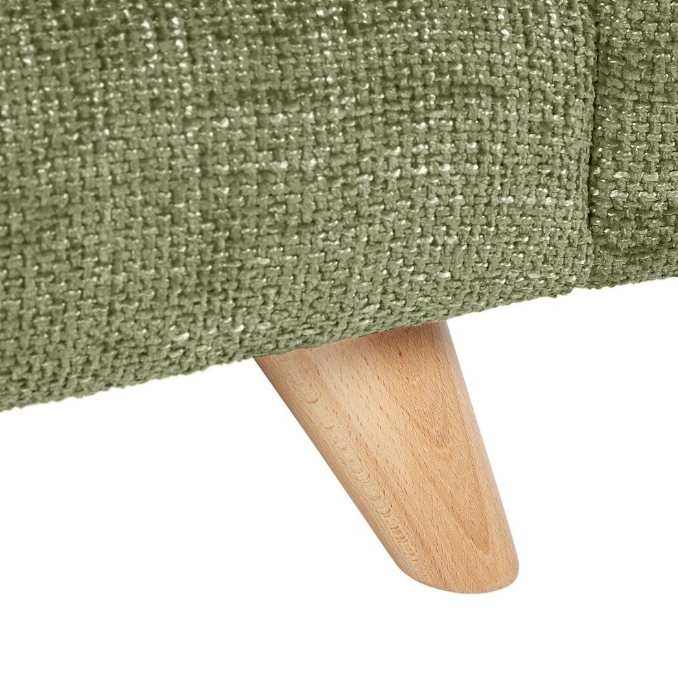 Dalby Armchair in Olive Fabric 5
