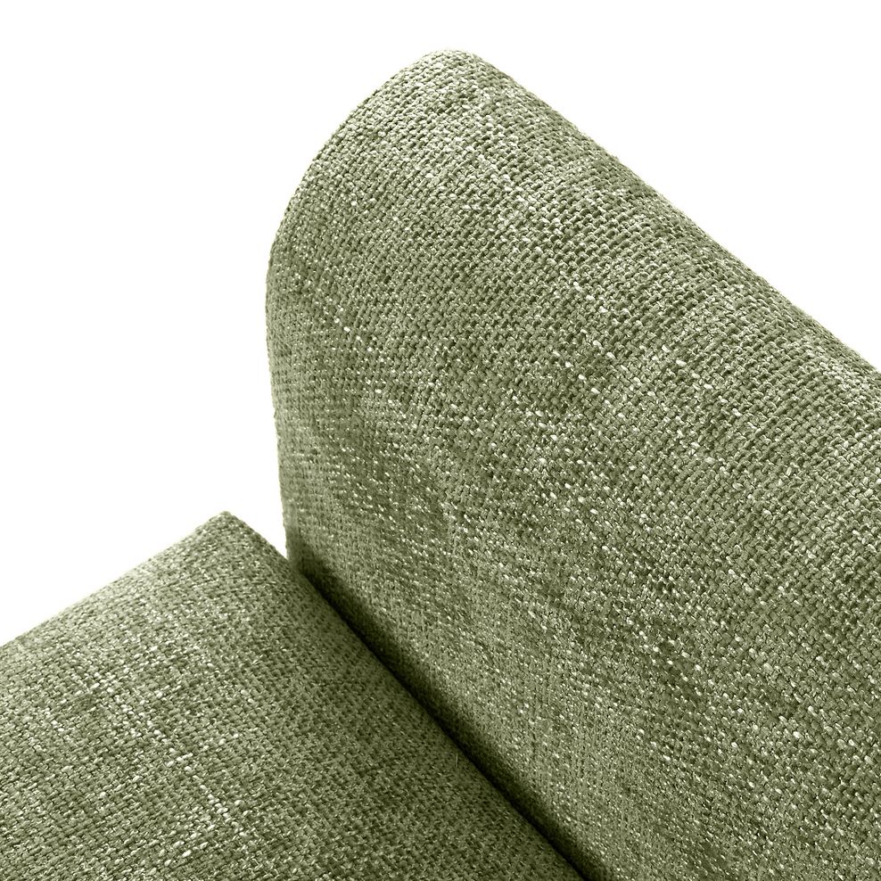 Dalby Armchair in Olive Fabric 7