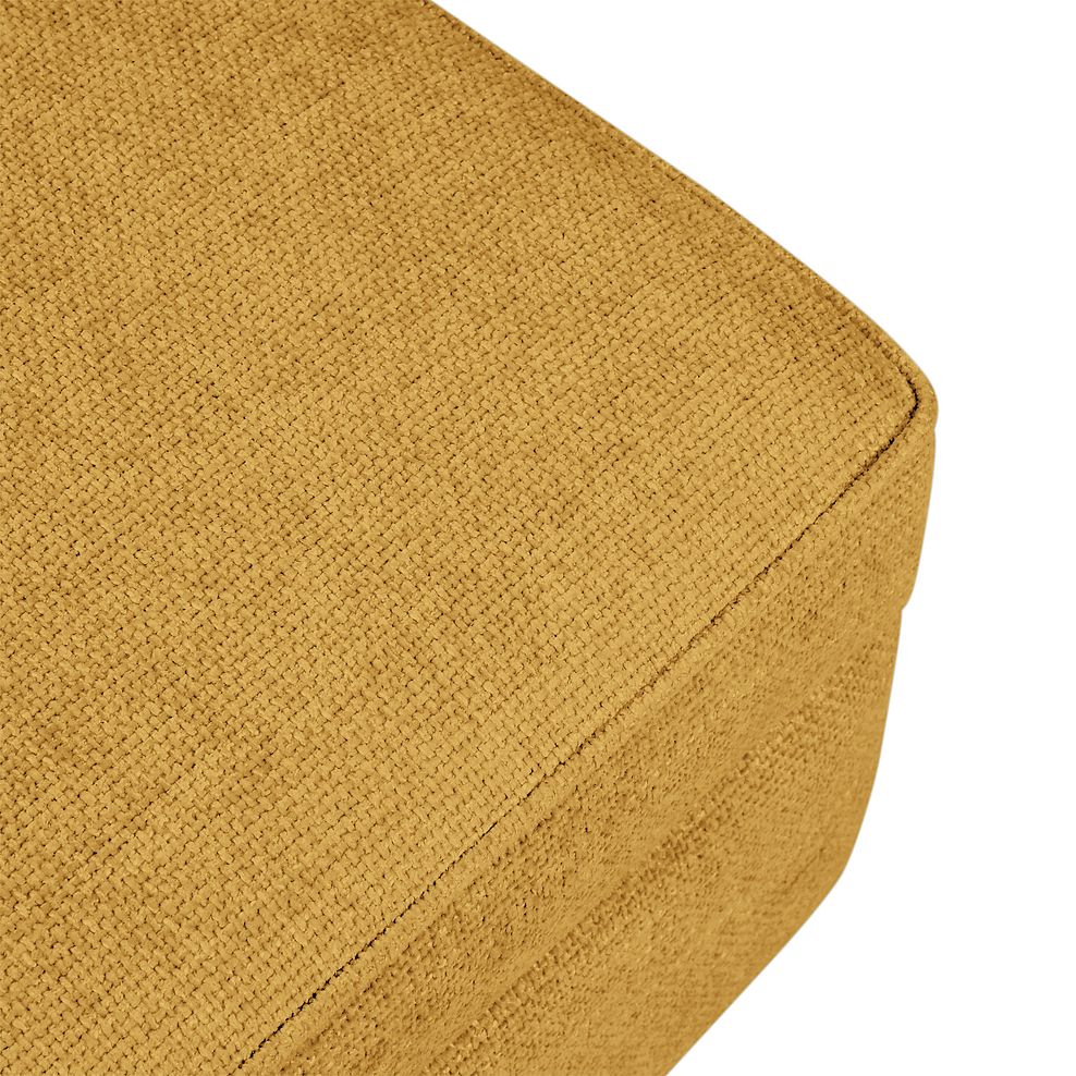 Dalby Storage Footstool in Gold Fabric 7