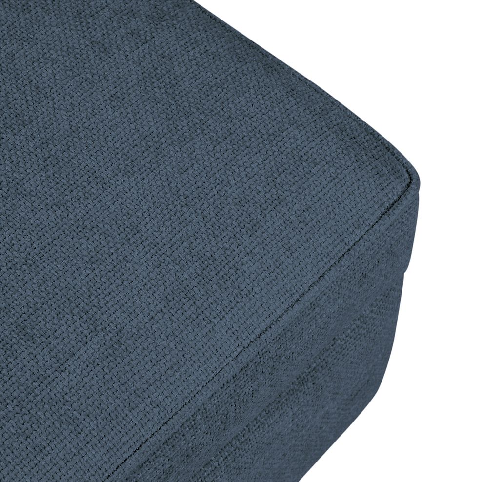 Dalby Storage Footstool in Denim Fabric 7