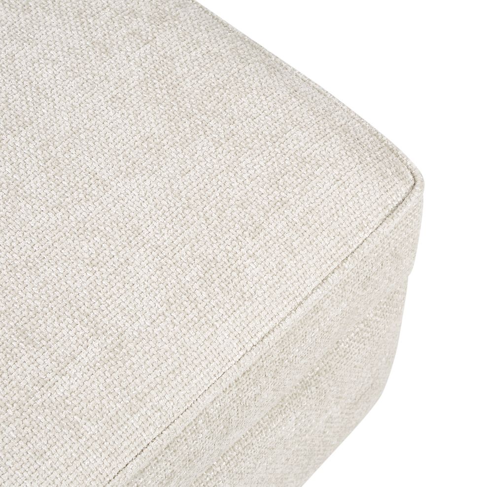 Dalby Storage Footstool in Cream Fabric 7