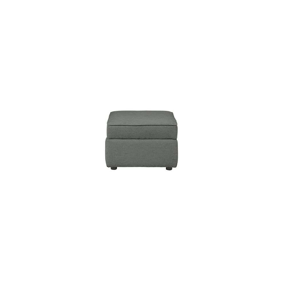 Dalby Storage Footstool in Platinum Fabric 5