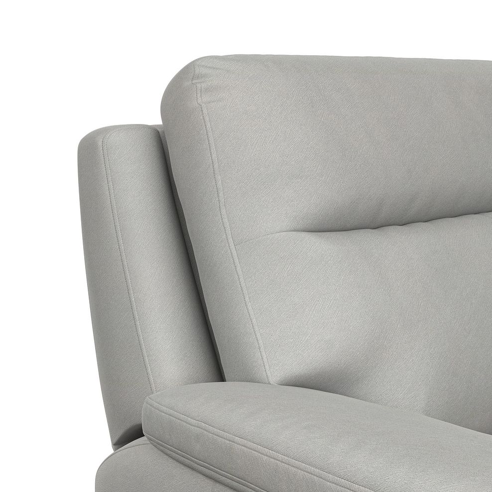 Dalton 2 Seater Electric Recliner Sofa in Bella Lead Grey Fabric 12