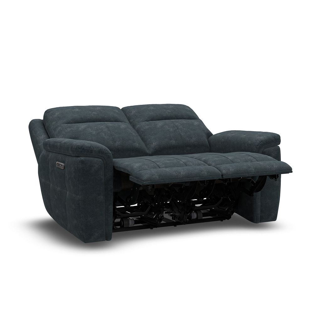 Dalton 2 Seater Electric Recliner Sofa in Dexter Shadow Fabric 4