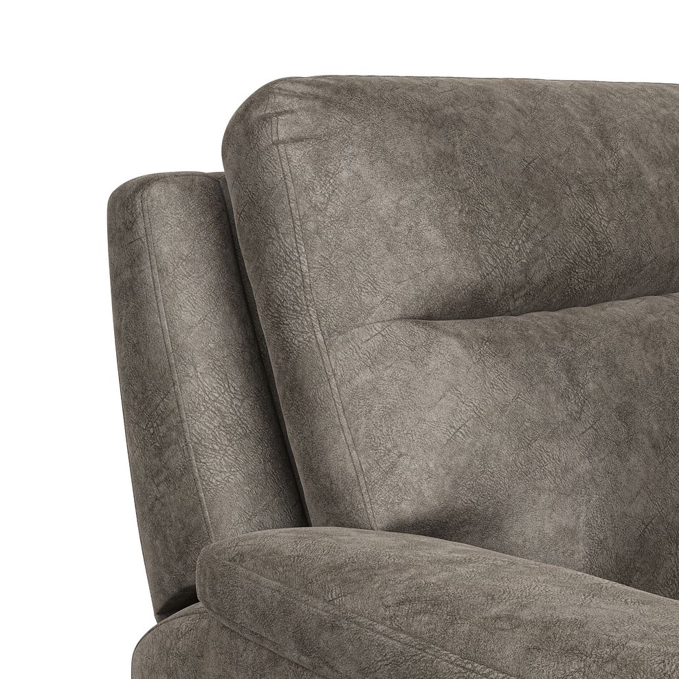 Dalton 2 Seater Electric Recliner Sofa in Marble Mink Fabric 12
