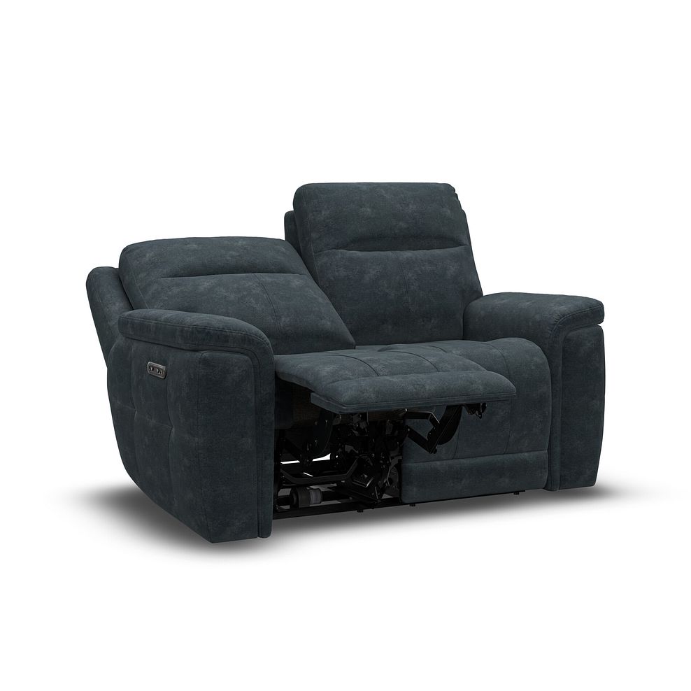 Dalton 2 Seater Electric Recliner Sofa with Power Headrests in Dexter Shadow Fabric 5