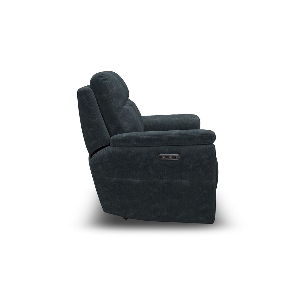 Dalton 2 Seater Electric Recliner Sofa with Power Headrests in Dexter Shadow Fabric 11