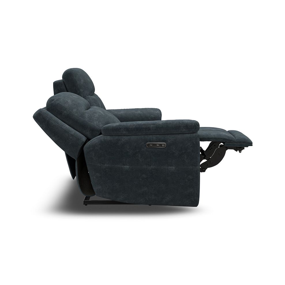 Dalton 2 Seater Electric Recliner Sofa with Power Headrests in Dexter Shadow Fabric 13