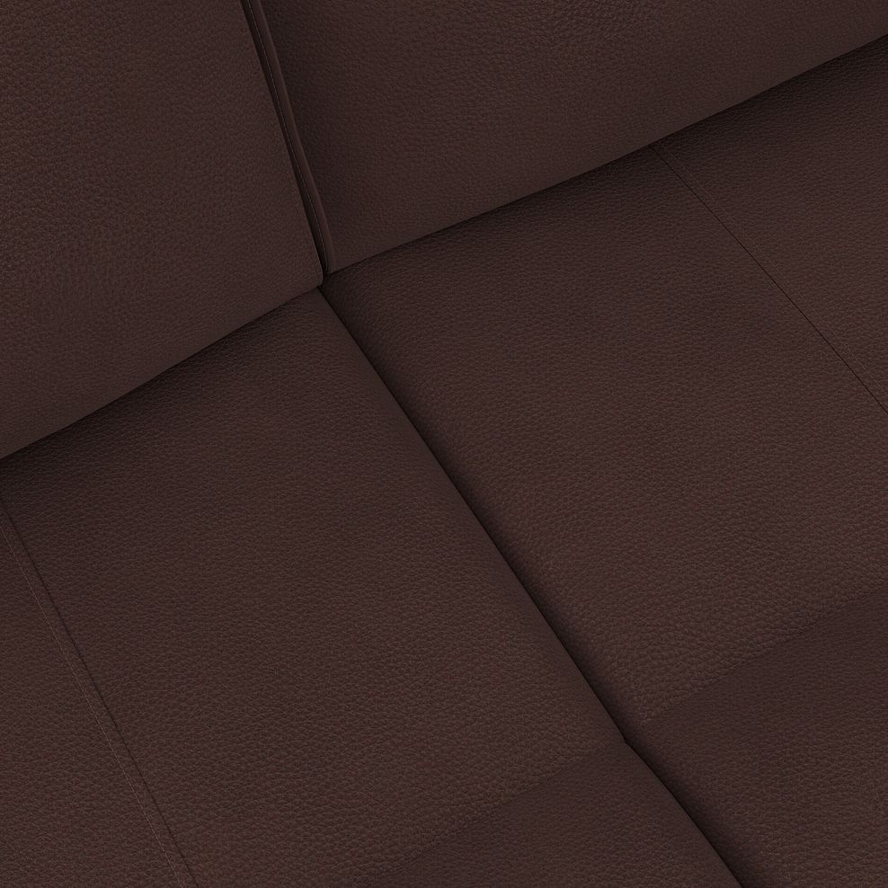 Dalton 3 Seater Electric Recliner Sofa in Chestnut Leather 12