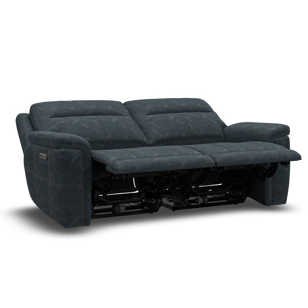 Dalton 3 Seater Electric Recliner Sofa in Dexter Shadow Fabric 4