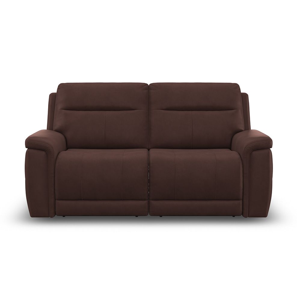 Dalton 3 Seater Electric Recliner Sofa with Power Headrests in Chestnut Leather 9