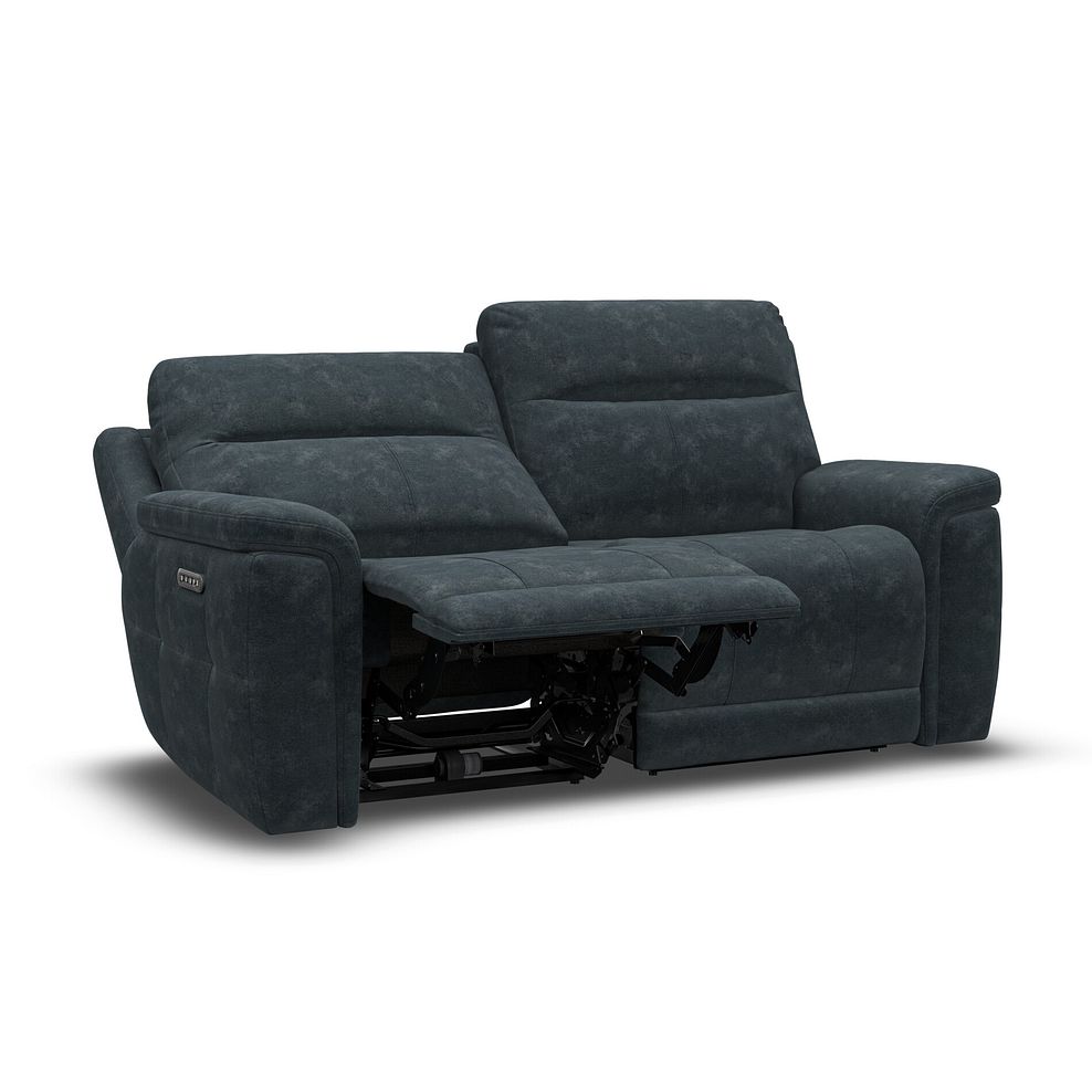 Dalton 3 Seater Electric Recliner Sofa with Power Headrests in Dexter Shadow Fabric 6