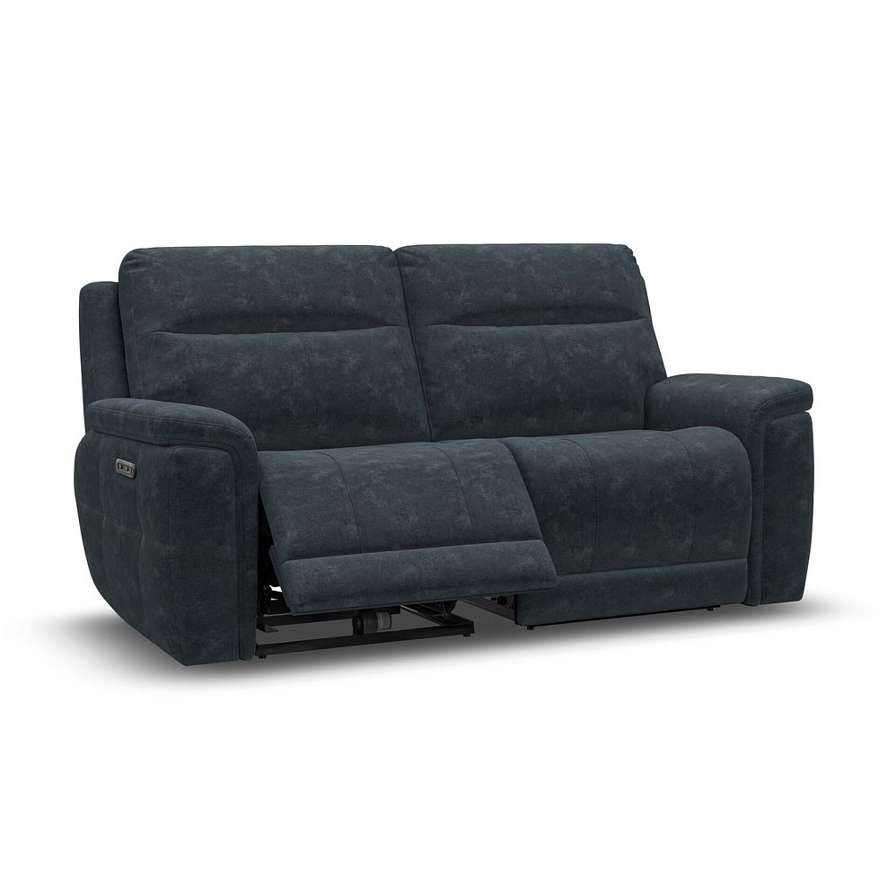 Dalton 3 Seater Electric Recliner Sofa with Power Headrests in Dexter Shadow Fabric 3