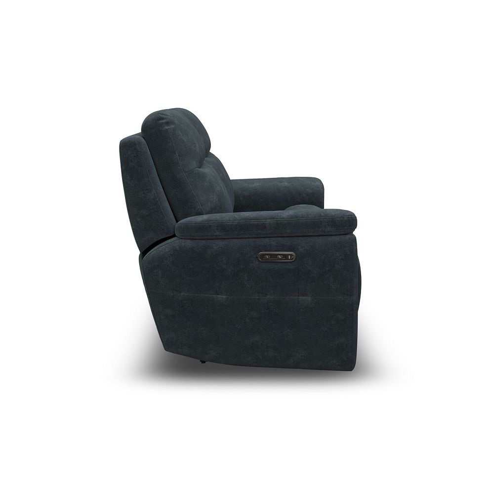Dalton 3 Seater Electric Recliner Sofa with Power Headrests in Dexter Shadow Fabric 11