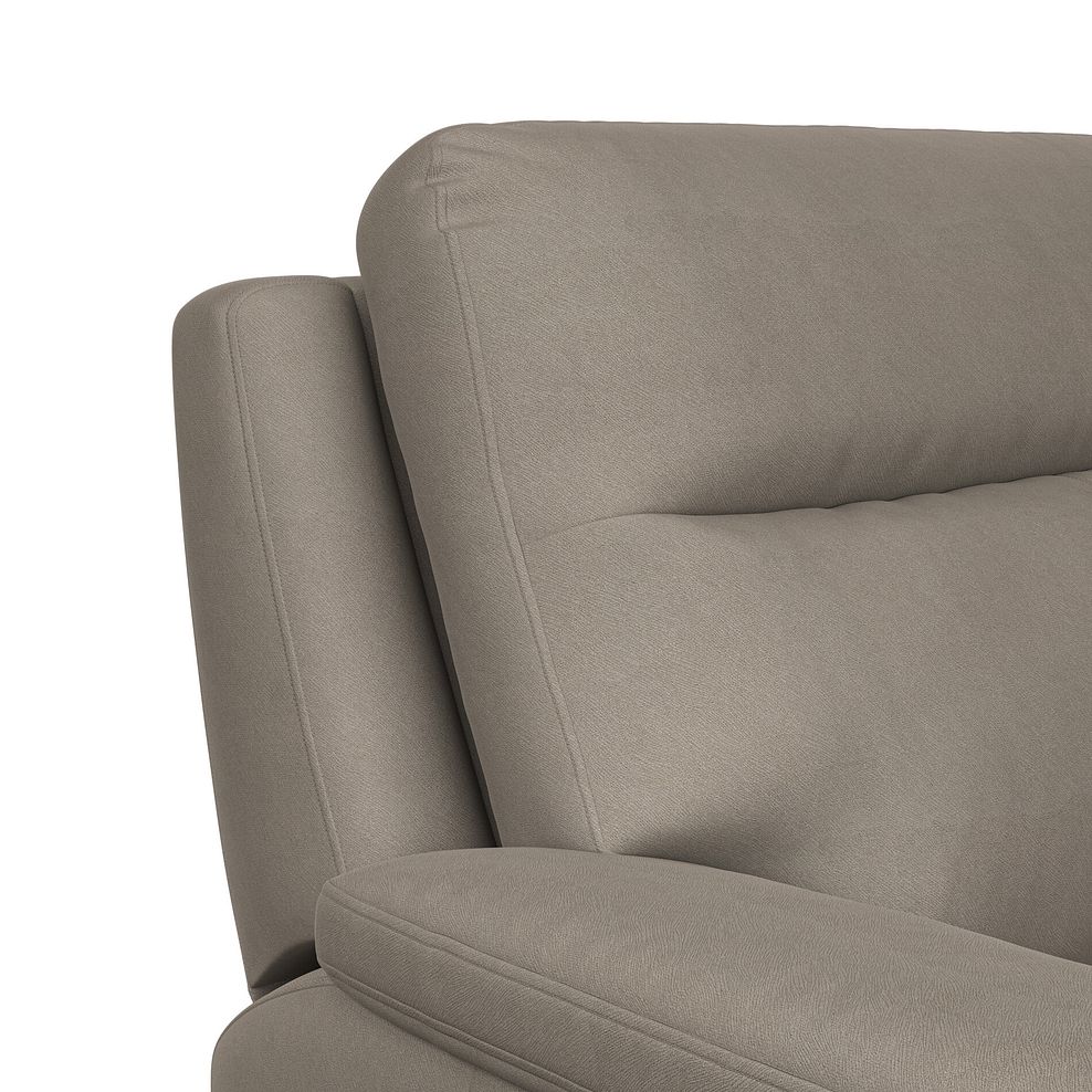 Dalton Electric Recliner Armchair in Bella Latte Fabric 15