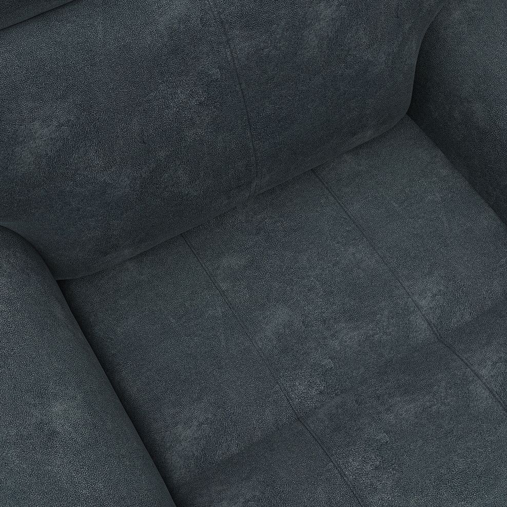 Dalton Electric Recliner Armchair in Dexter Shadow Fabric 11