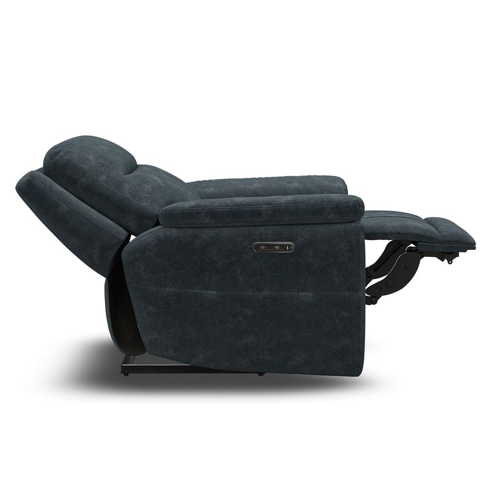 Dalton Electric Recliner Armchair with Power Headrest in Dexter Shadow Fabric 11