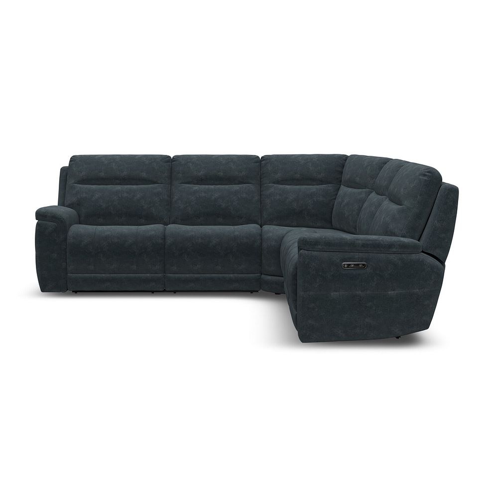 Dalton Large Corner Electric Recliner Sofa with Power Headrests in Dexter Shadow Fabric 9