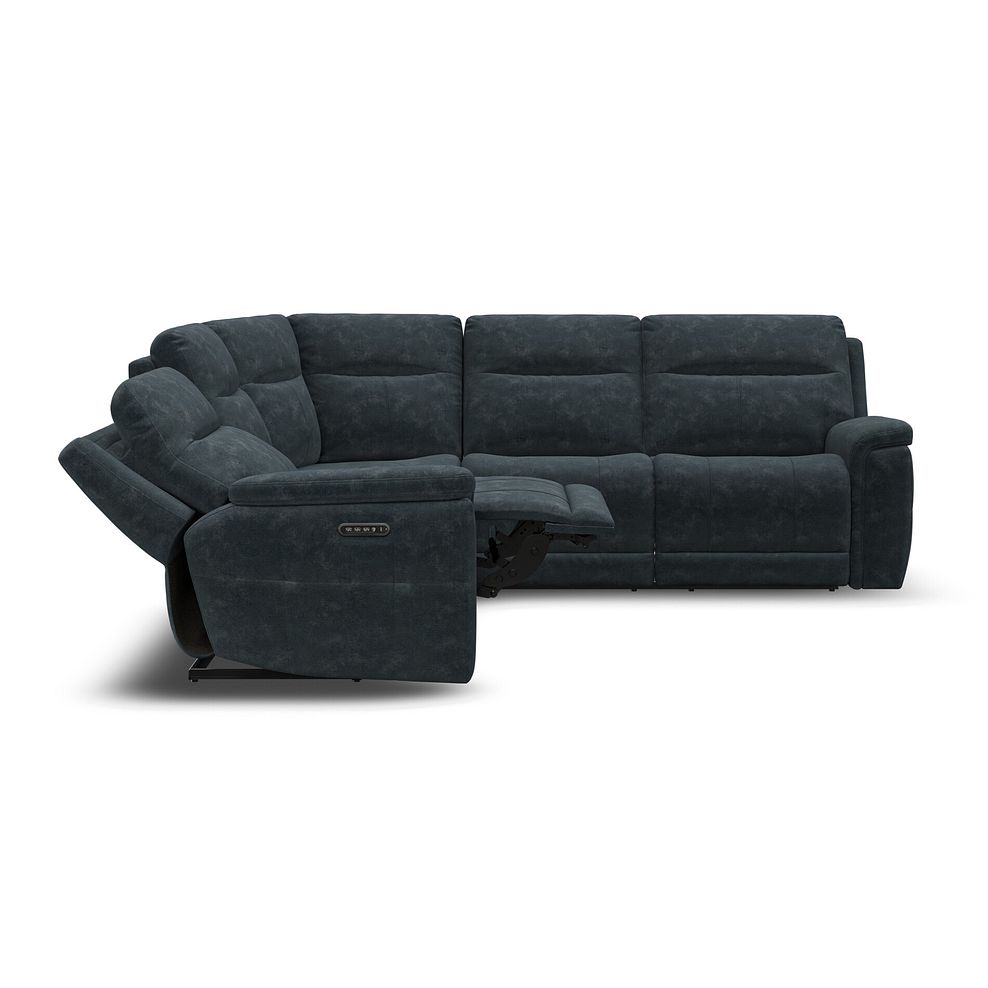 Dalton Large Corner Electric Recliner Sofa with Power Headrests in Dexter Shadow Fabric 16