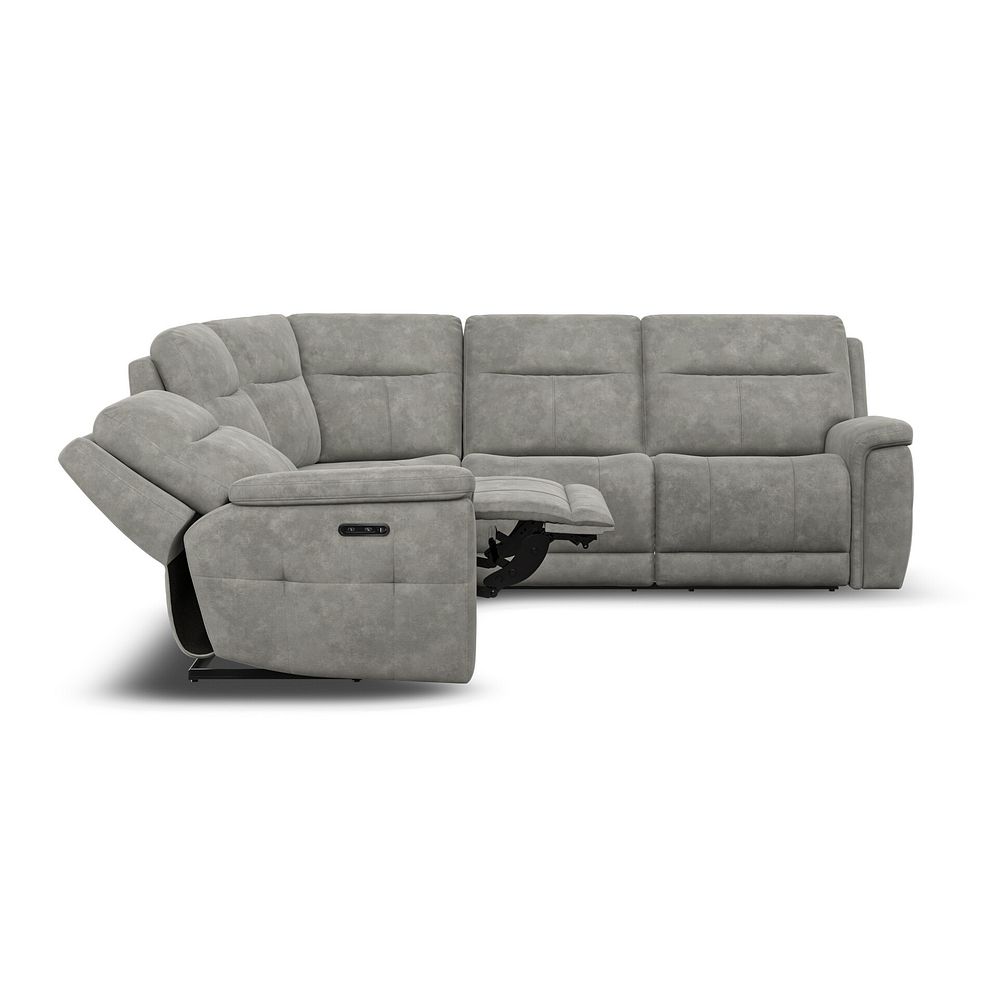Dalton Large Corner Electric Recliner Sofa with Power Headrests in Dexter Stone Fabric 15