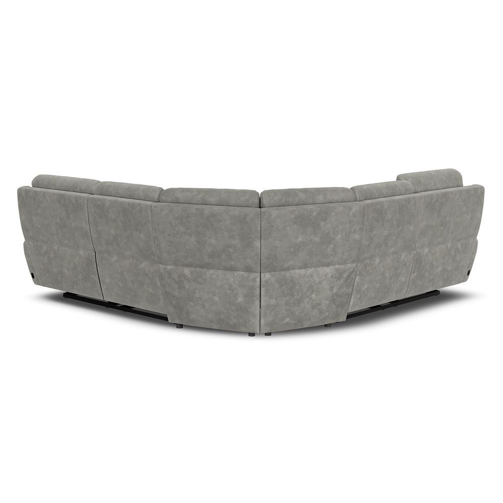 Dalton Large Corner Electric Recliner Sofa with Power Headrests in Dexter Stone Fabric 12