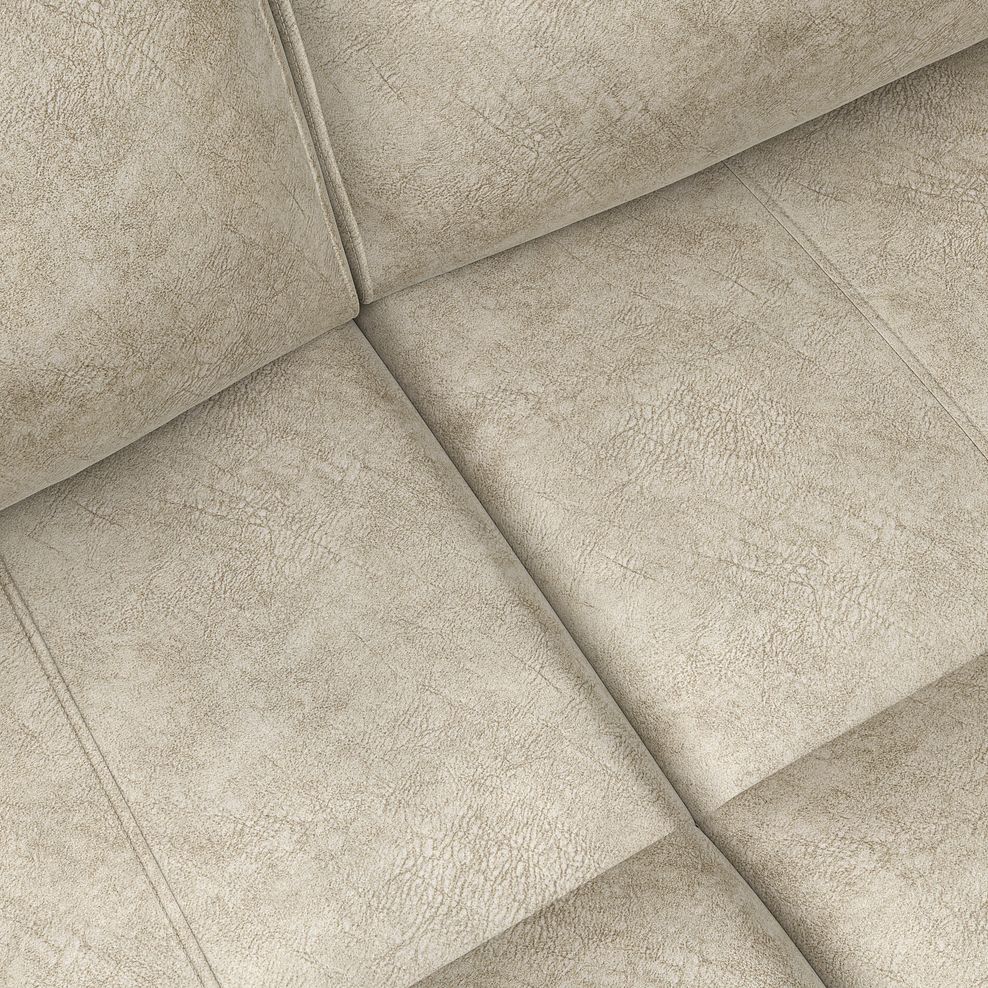 Dalton Large Corner Electric Recliner Sofa with Power Headrests in Marble Cream Fabric 19