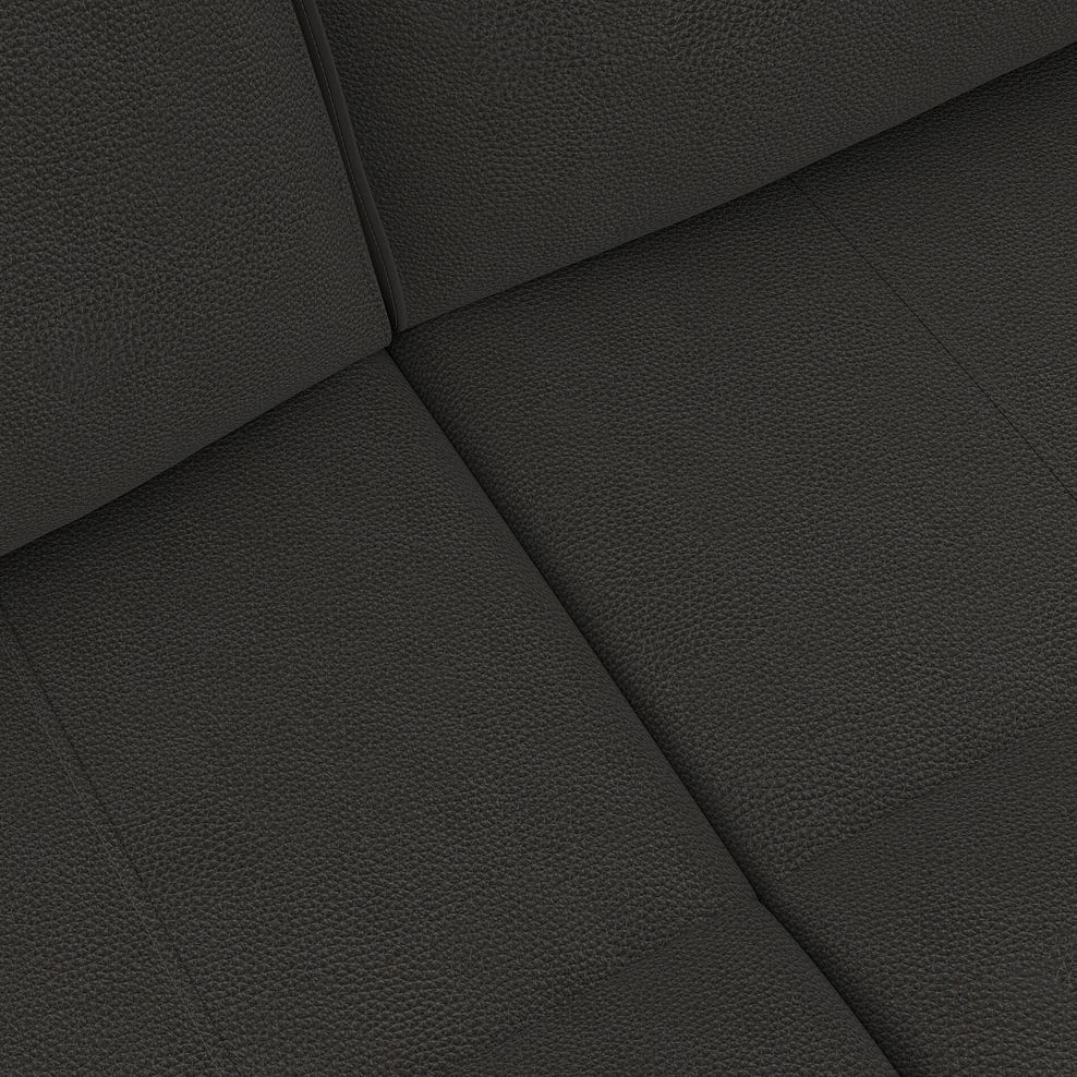 Dalton Left Hand Corner Electric Recliner Sofa in Storm Leather 13