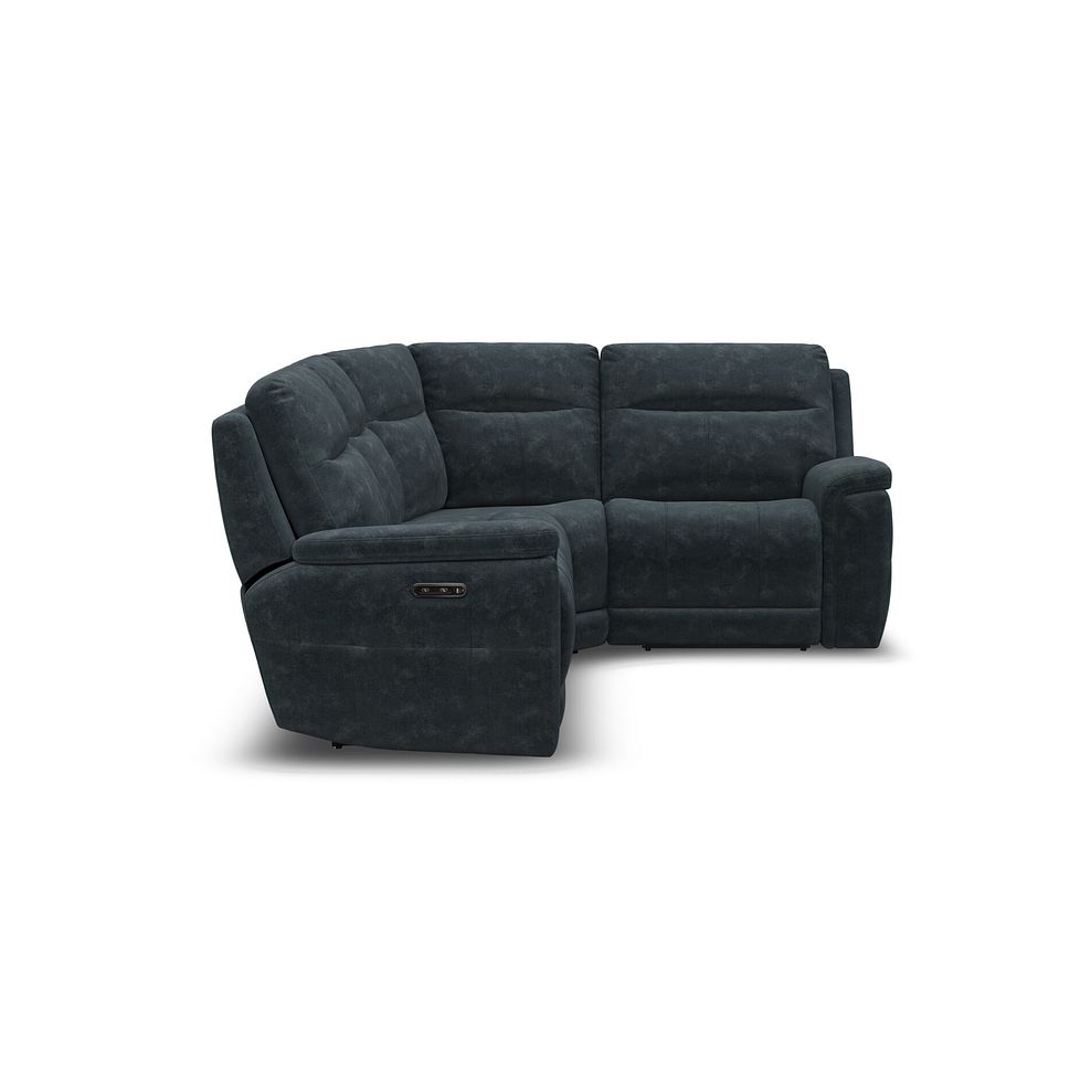 Dalton Left Hand Corner Electric Recliner Sofa with Power Headrests in Dexter Shadow Fabric 11