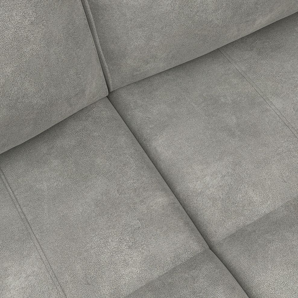 Dalton Left Hand Corner Electric Recliner Sofa with Power Headrests in Dexter Stone Fabric 19