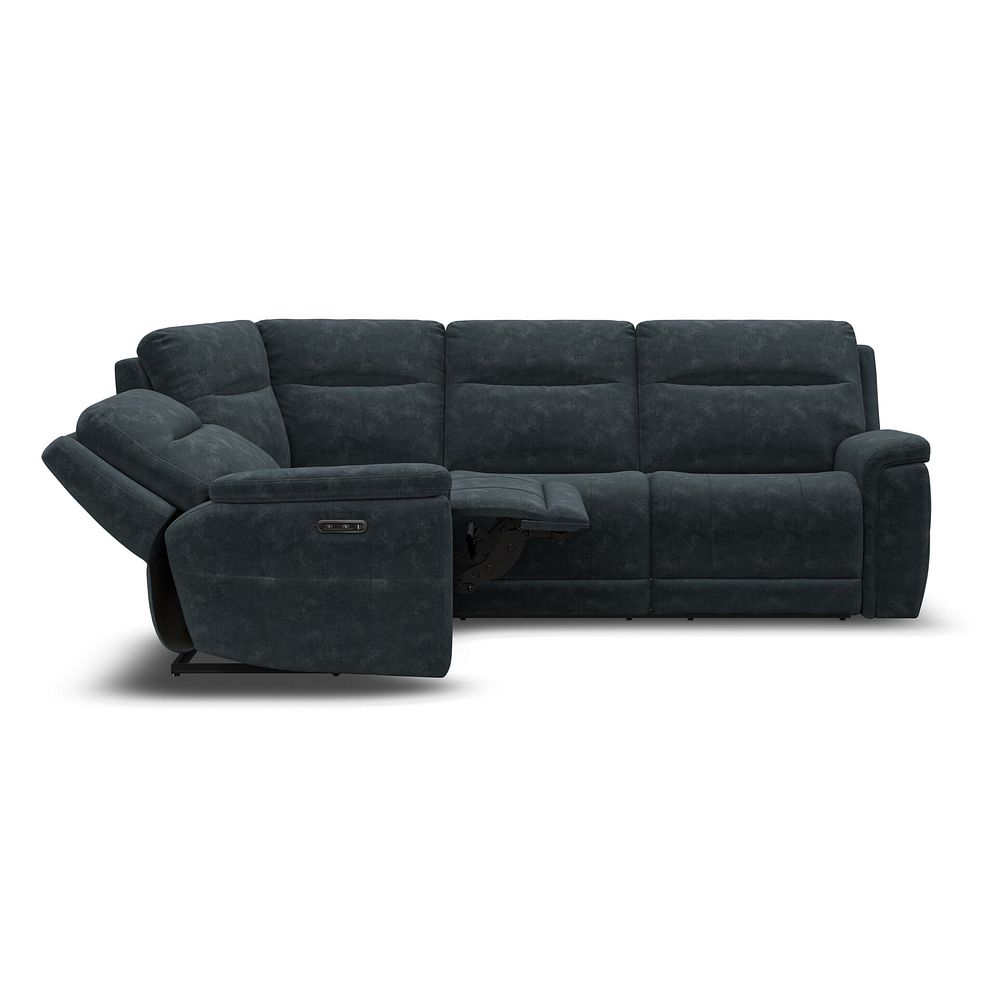 Dalton Right Hand Corner Electric Recliner Sofa in Dexter Shadow Fabric 8