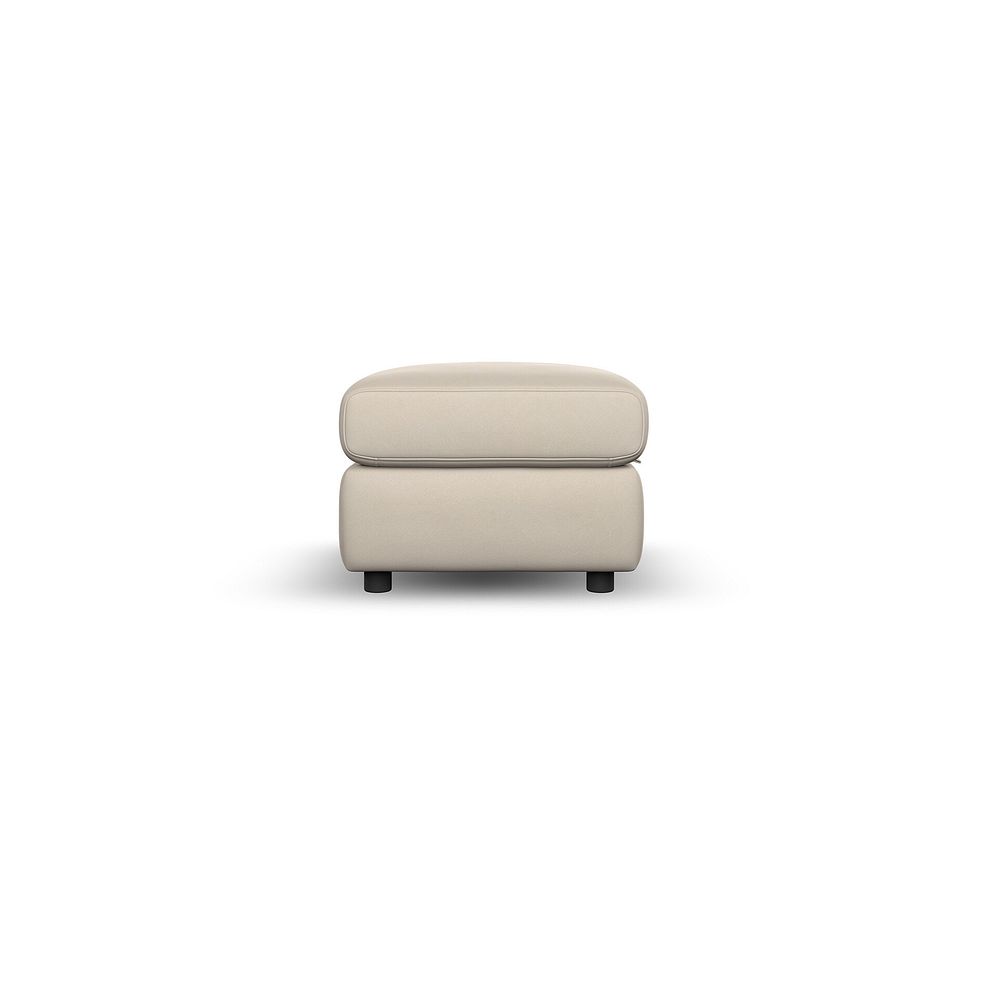 Dalton Storage Footstool in Bella Barley White Fabric 5