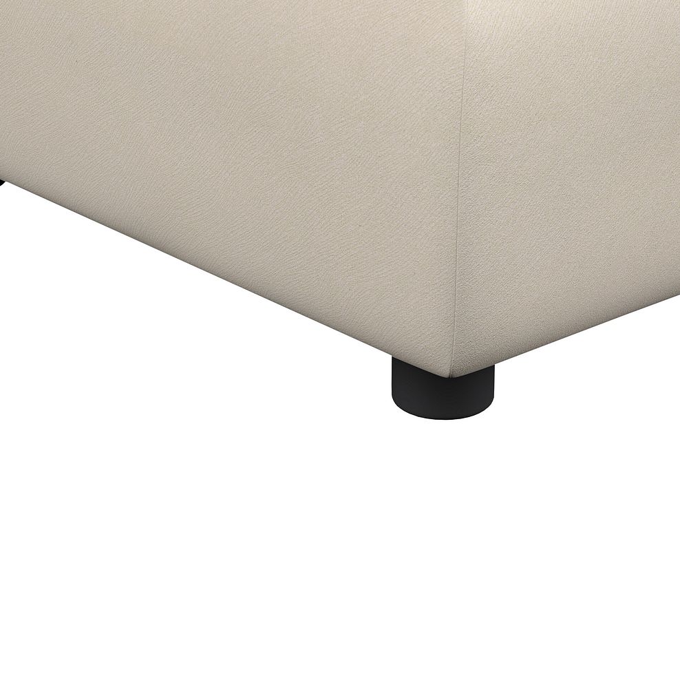 Dalton Storage Footstool in Bella Barley White Fabric 8