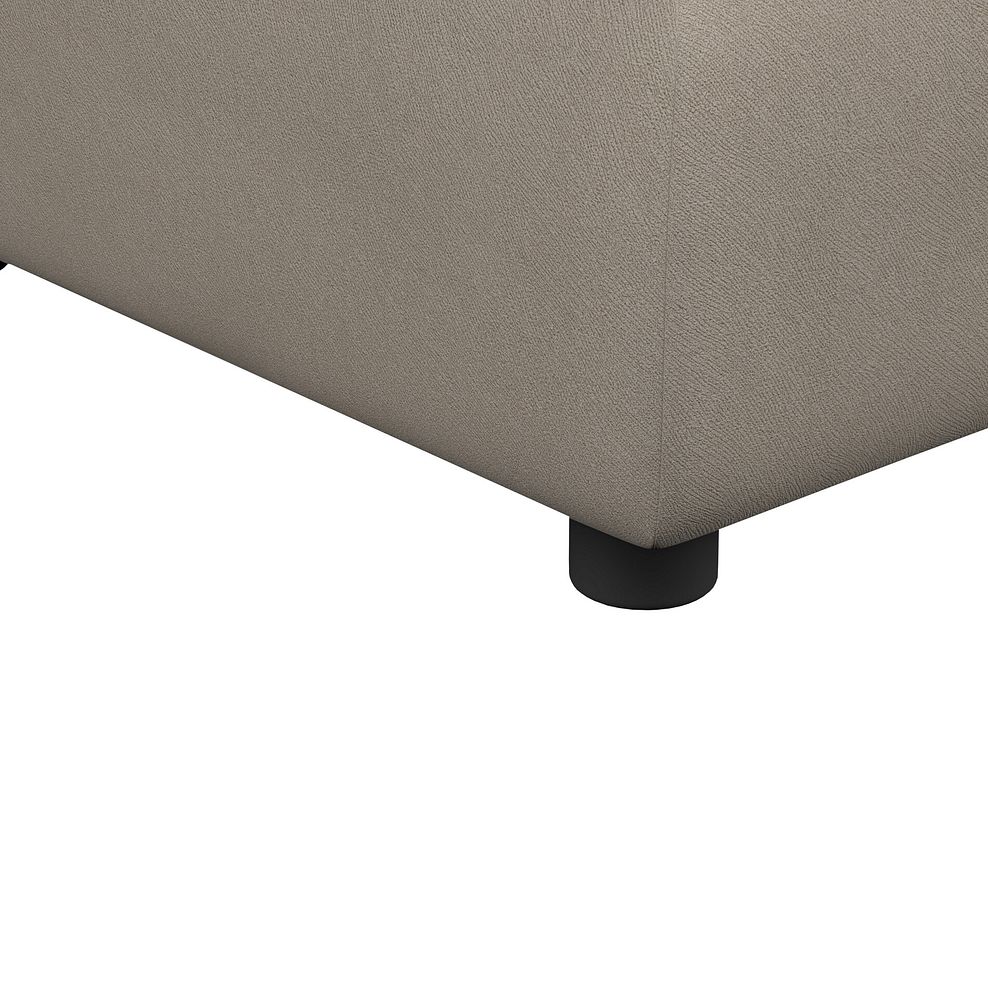 Dalton Storage Footstool in Bella Latte Fabric 8