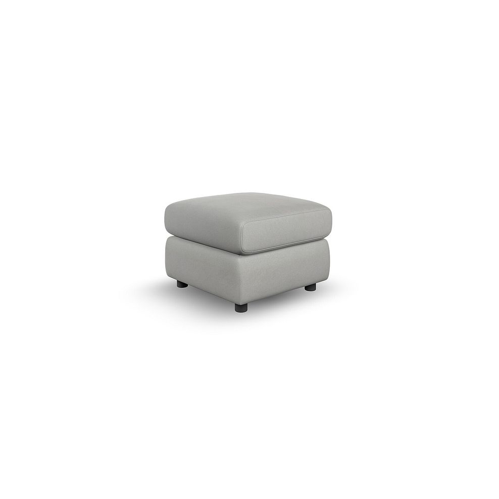 Dalton Storage Footstool in Bella Lead Grey Fabric 4