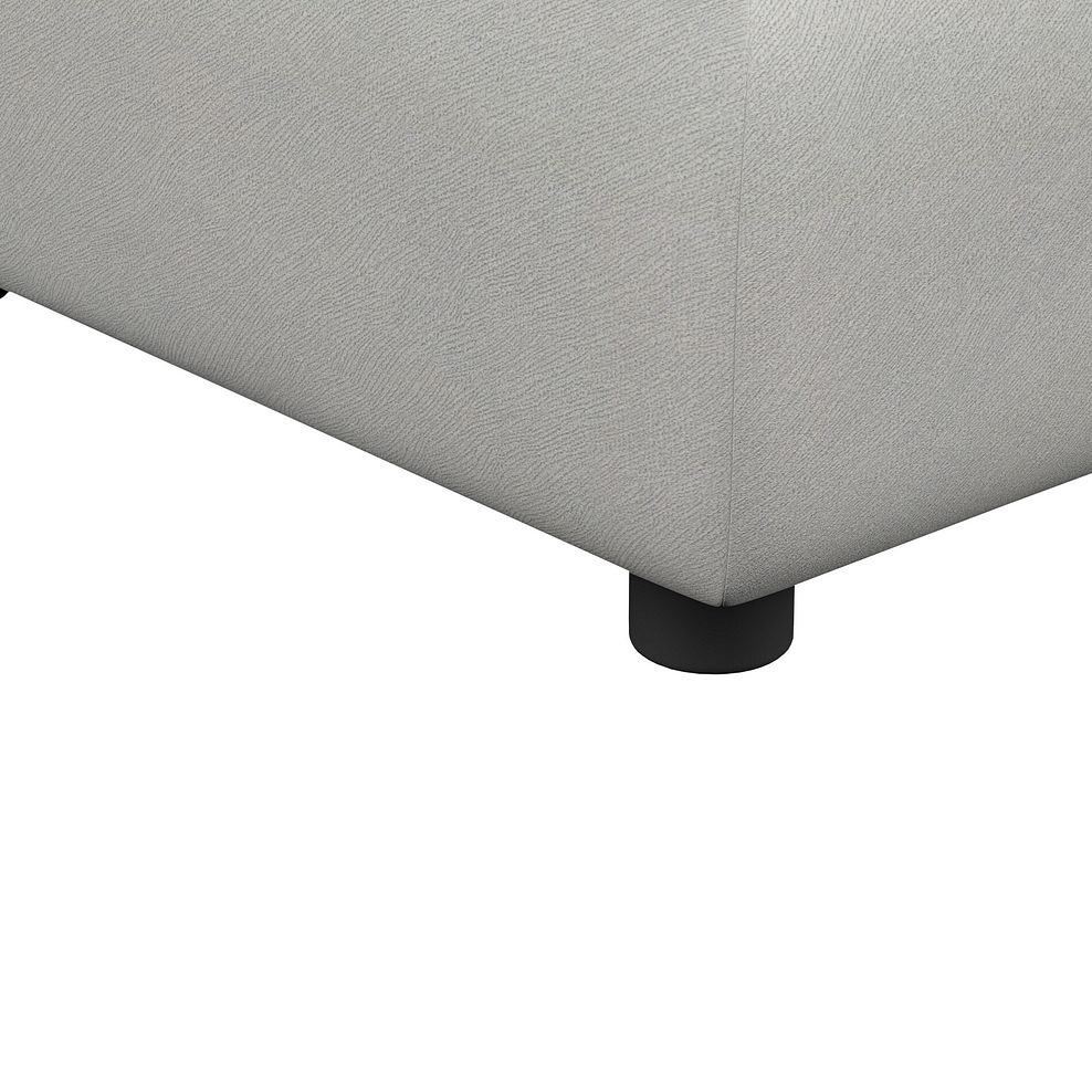 Dalton Storage Footstool in Bella Lead Grey Fabric 8
