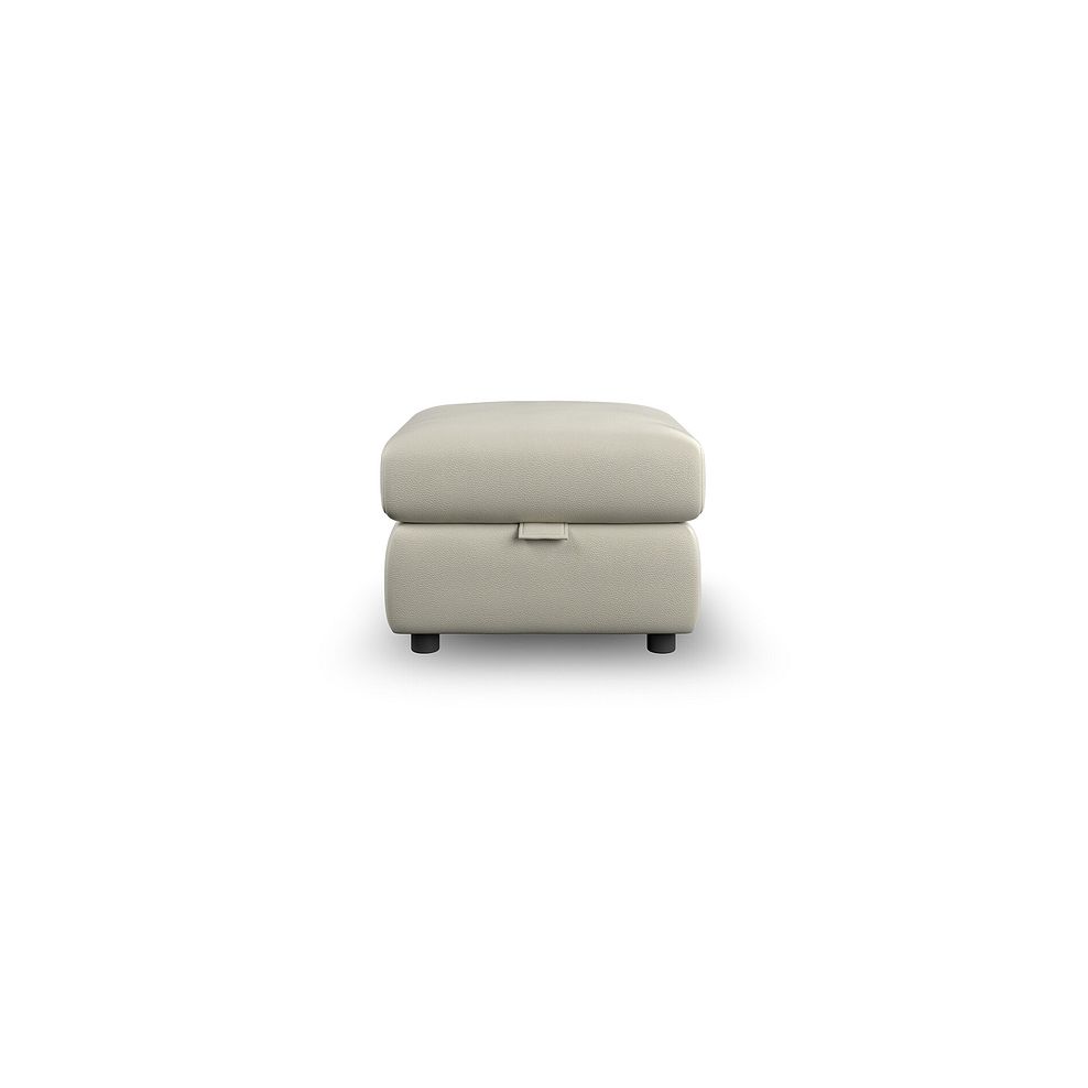 Dalton Storage Footstool in Bone China Leather 3