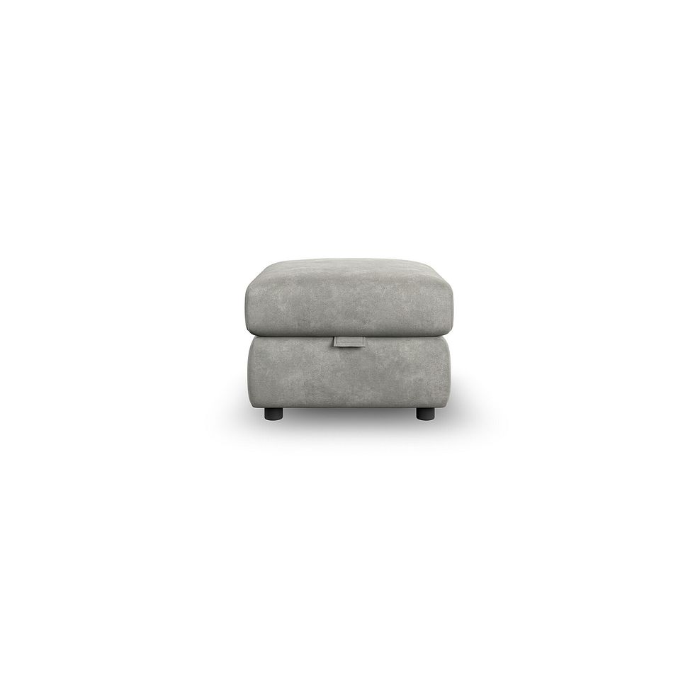 Dalton Storage Footstool in Dexter Stone Fabric 3