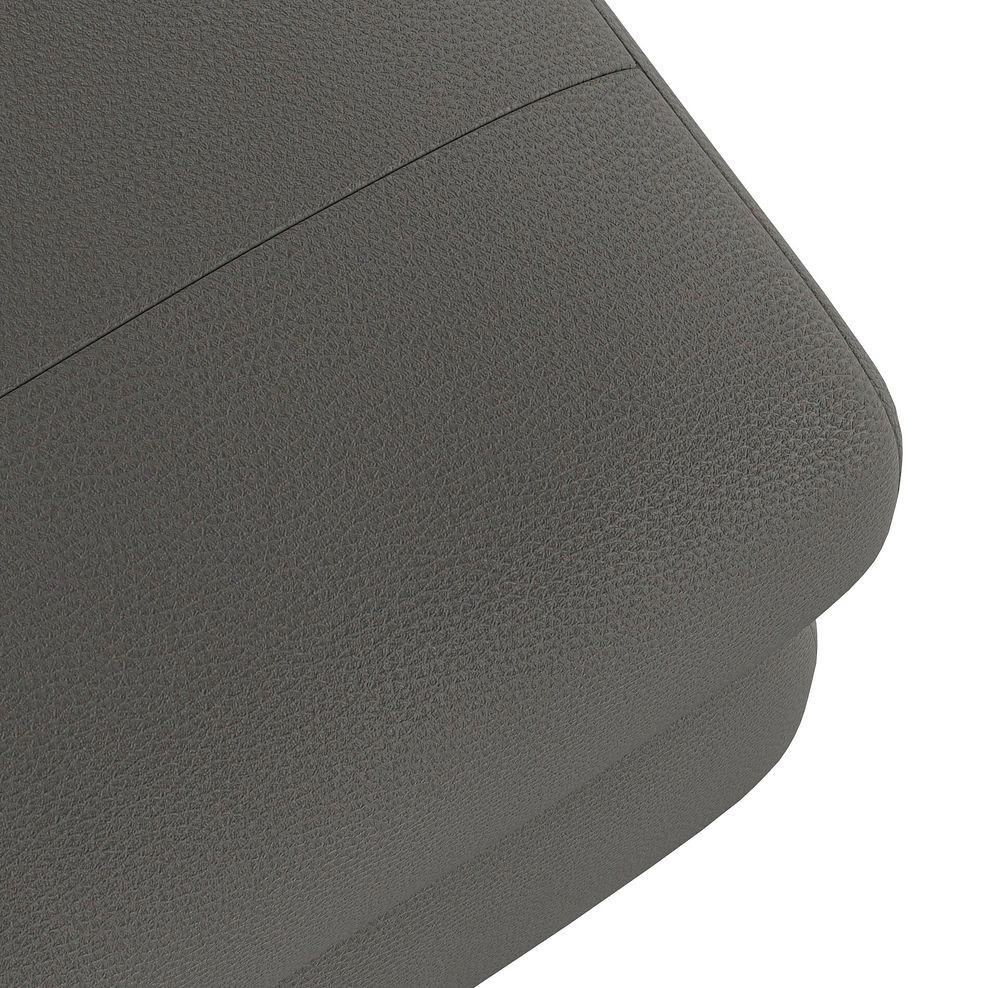 Dalton Storage Footstool in Elephant Grey Leather 6