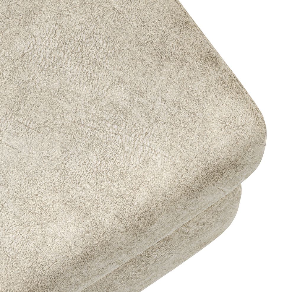 Dalton Storage Footstool in Marble Cream Fabric 6