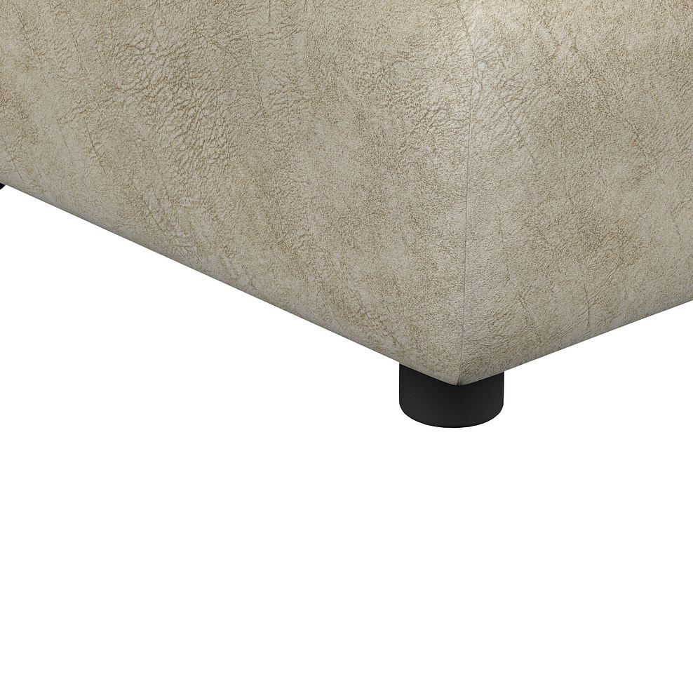 Dalton Storage Footstool in Marble Cream Fabric 8