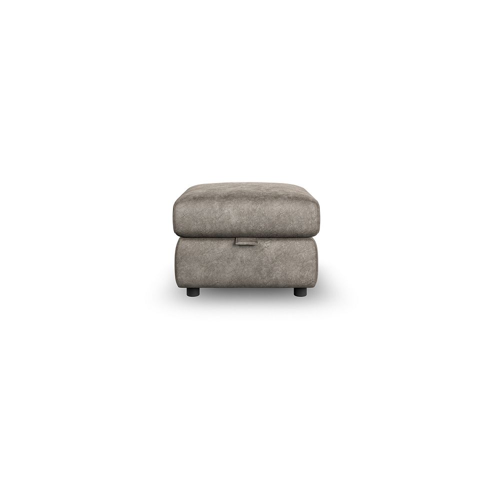 Dalton Storage Footstool in Marble Mink Fabric 3