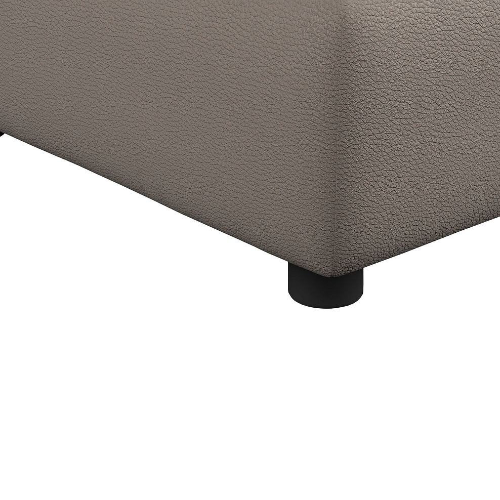 Dalton Storage Footstool in Oyster Leather 8