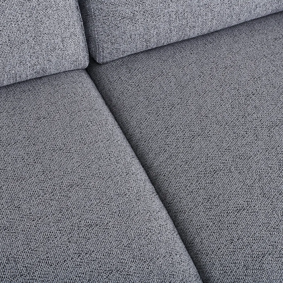 Eastbourne Recliner 2 Seater with USB in Santos Steel Fabric 10