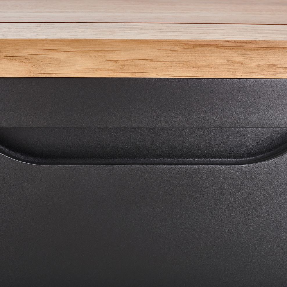 Grove Dark Grey Coffee Table - Solid Hardwood 8