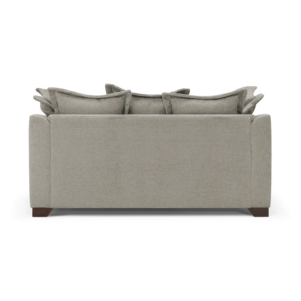 Dewsbury 2 Seater Pillow Back Sofa in Milo Mink Fabric with Mink Scatter Cushions 5