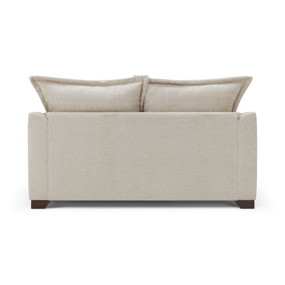 Dewsbury 2 Seater Sofa in Milo Cream Fabric with Natural Scatter Cushions 7