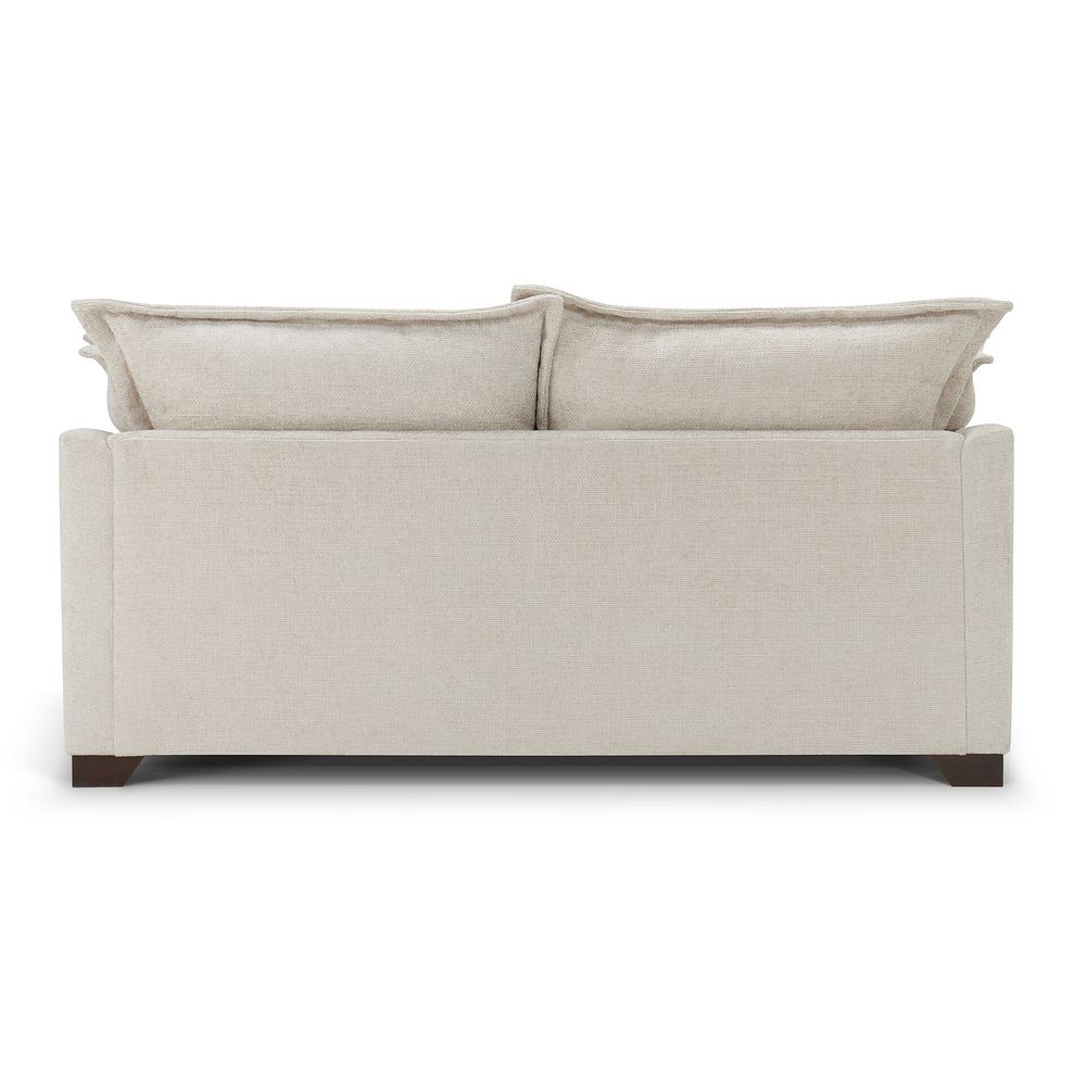 Dewsbury 3 Seater Sofa in Milo Cream Fabric with Natural Scatter Cushions 7